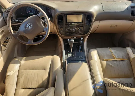 2001 Toyota Land Cruiser Base из США, поврежденный, VIN JTEHT05J012005437